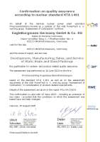 KTA 1401 and AVS D 100/50