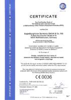 PED 2014-68-EU Annex III Module H (Certification for the development, manufacture and distribution of pressure equipment of supply systems, mechanical seals and magnetic couplings)