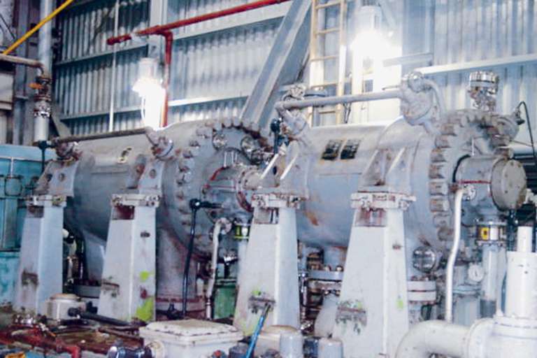 Shaft seal for suction gas compressor