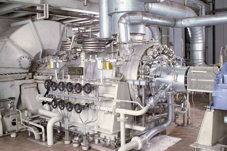 Shaft seal for KSB feed water pump