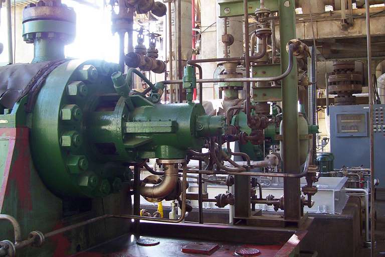 The shafts for between bearing pumps safely sealed