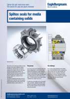 Solution: Splitex split seals for media containing solids