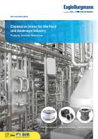 Catalog Expansion joints for the food and beverage industry